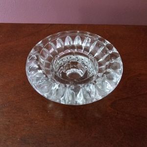 Crystal candle holder